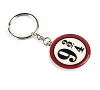 Harry Potter Metal Keychain Platform 9 3/4 5 cm Half Moon Portachiavi