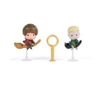 Harry Potter - Micro Magical Moments, set a sorpresa Quidditch con 2 personaggi (circa 3,8 cm) e accessori, giocattolo per bambini dai 6 anni in su, articolo per fan (assortiti)