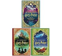 Harry Potter MinaLima Edition 3 Books Collection Set (Harry Potter and the Philosopher’s Stone, Harry Potter and the Chamber of Secrets & Harry Potter
