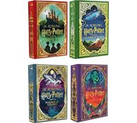 Harry Potter MinaLima + Interactive Illustrated Editions Set (4 Books)