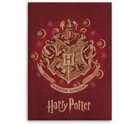 Harry Potter Morbido Pile Coperta Bordeaux 140cm(140cm)X 100cm (100cm)