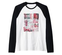 Harry Potter, Motivo Halloween Bellatrix Lestrange Wanted Maglia con Maniche Raglan