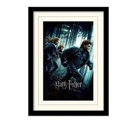 HARRY POTTER - Mounted & Framed 30X40 Print - Deat NUOVO