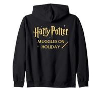 Harry Potter Muggles On Holiday Wand Felpa con Cappuccio