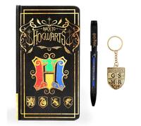 Blue Sky Designs Set taccuino regalo Harry Potter Hogwarts con penna e portachiavi ufficiale