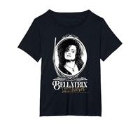 Harry Potter Nuovo Design 2025 Bellatrix Lestrange Maglietta, Donna Plus-Size, Nero, 3X
