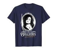 Harry Potter Nuovo Design 2025 Bellatrix Lestrange Maglietta, Uomo, Navy, 3XL