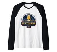Harry Potter Nuovo Design 2025 Butterbeer Magic Maglia con Maniche Raglan