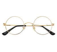 Harry Potter Occhiali Bambini Mago Rotondo S Oro Montatura Lenti Trasparenti