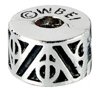 Harry Potter Official Deathly Hallows Charm Stopper Set of 2 HP0131 by The Carat