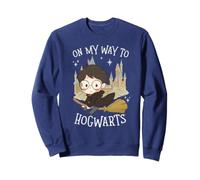 Harry Potter On My Way To Hogwarts Felpa