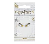 Harry Potter Orecchini A Lobo Boccino d'Oro Ufficiali + Confezione Golden Snitch