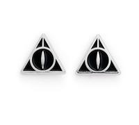 Harry Potter Orecchini Doni Della Morte Black (silver Plated) Carat Shop, The