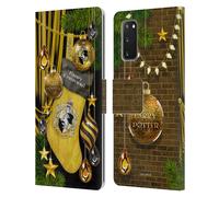 HARRY POTTER ORNAMENTI NATALIZIE CUSTODIA COVER A PORTAFOGLIO PER SAMSUNG 1
