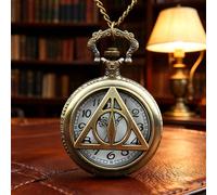 HARRY POTTER Orologio Da Tasca A Gousset Con Catena / Pochette