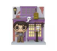 Harry Potter Owl Emporium con Harry Diagon Alley Funko Pop Figura in vinile del