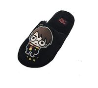 Harry Potter, Pantofole da mulo per ragazze, nere, taglia 5 UK, 38 EU