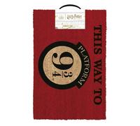 HARRY POTTER PAVIMENTO QUI 9 3/4 DOORMAT UFFICIALE 60 X 40 CM COIR PVC RETRO