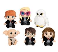 HARRY POTTER PELUCHE 30 CM HAERMIONE RON DOBBY GUFO EDWIGE QUEENE
