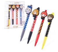 Harry Potter Penna a Sfera - Gadget Originali da Collezione - Set 4 Penne