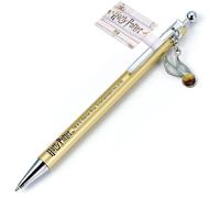 Harry Potter Penna con Ciondolo Boccino D'oro 1,5 cm The Carat Shop