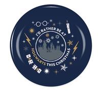 Harry Potter Hogwarts Rather Be At Plate Blu Bambini