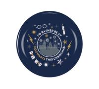 Half Moon Bay: Piatto Decorativo Harry Potter - Rather Be at Hogwarts Blu Piat