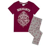Harry Potter Pigiama Lungo o Corto per Bambina con Stampa Glitter Hogwarts
