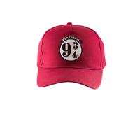 Harry Potter Platform 9 3/4 Baseball Cap One Size Red
