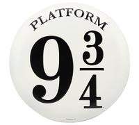 Harry Potter Platform 9 3/4 Embossed Metal Sign - Vintage Harry Potter Sign for Bedroom or Movie Room