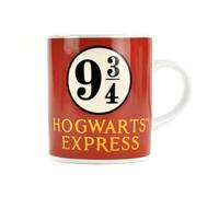 Harry Potter Platform 9 3/4 Hogwarts Express mini tazza di caffè espresso