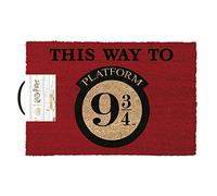 Harry Potter Platform 9 3/4 - Zerbino 60 x 40 cm, colore: cocco