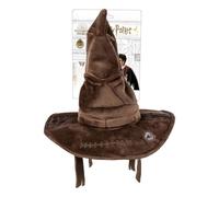 Famosa, Harry Potter, cappello con scritta "Suono inglese", morbido peluche, 24 cm, collezione Wizarding World, con citazioni di Hogwarts