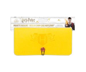 Harry Potter - Pochette de transport en feutrine - Modèle Poufsouffle pour Nintendo Switch et Switch OLED
