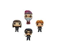 Funko Pop Harry Potter Pack 4 Harry Potter/Hermione Granger/Silente/Ron Weasley
