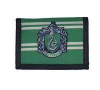 Harry Potter - Portafoglio a tre ante in nylon, Serpeverina, Standard, Classico