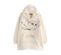 Harry Potter Potter Vuddie Coperta con Cappuccio Oversize per Uomo e Donna, Icone e Logo, Pullover in soffice Pile, Felpa Taglia Unica con Grande Tasca