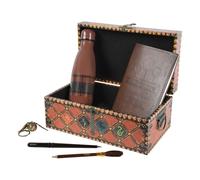 Harry Potter Quidditch Tronco Set Regalo Con Borraccia,Notebook & Portachiavi UK