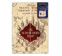 Harry Potter quaderno a righe Mappa del Malandrino A5 Magical Locations