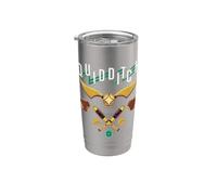 Harry Potter Quidditch Equipment Logo Bicchiere termico in acciaio inox doppia parete