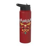 Harry Potter Quidditch Equipment Logo Stainless Steel Insulated Water Bottle