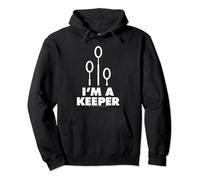Harry Potter Quidditch I'm a Keeper Felpa con Cappuccio