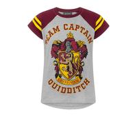 Harry Potter Quidditch Team Captain Maglietta Maniche Corte Ragazze (NS7274)
