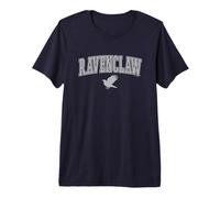 Harry Potter Ravenclaw Arched Raven Maglietta Premium