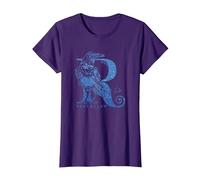 Harry Potter Ravenclaw Glitter Maglietta, Donna, Viola, S