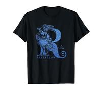 Harry Potter Ravenclaw Glitter Maglietta, Uomo, Nero, 5XL
