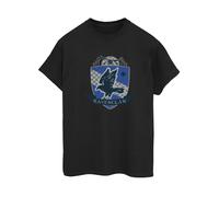 Harry Potter Ravenclaw Maglietta Ampia Distintivo Donna (BI27885)
