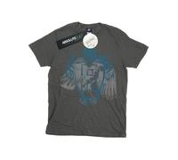 Harry Potter Ravenclaw Maglietta Stemma del Corvo Ragazze (BI21526)