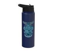 Harry Potter Ravenclaw Raven Crest Stainless Steel Insulated Water Bottle