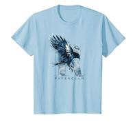 Harry Potter Ravenclaw Watercolour R Maglietta, Bambini, Celeste, 4 Anni